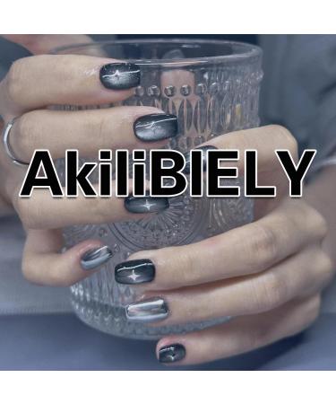 French Tip Press-On Nails | Medium Long Square Fake Nails | White Pink Bare Ballerina | Rhinestone Butterfly for Weddings & Birthdays - Buy Online on GoSupps.com