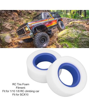 Oumefar RC Tire Foam Set - Weatherproof Inserts for SCX10 - 65mm Friction Reduction Foam (2pcs Blue) | International Shipping Available - Buy Online on GoSupps.com