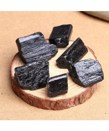 Crystal 100g Stone Natural Black Tourmaline Crystal Rough Stone Crystal Specimen - Buy Online on GoSupps.com