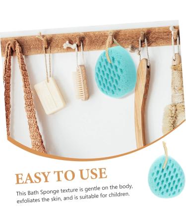 Buy Minkissy 2pcs Bath Ball Cleaning Sponge - Loofah & Foam Sponge for Men Kids & Body Scrub - Essential Bath Cleaning Tools - Buy Online on GoSupps.com