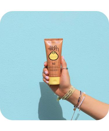 Sun Bum Original SPF 50 Sunscreen Lotion (3oz, 2 Pack) Vegan & Reef Friendly, Broad Spectrum UVA/UVB Protection with Vitamin E - Buy Online on GoSupps.com