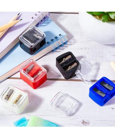 5 Pack Dual Makeup Pencil Sharpener - Eyeliner, Lip & Cosmetic Pencil Sharpener (Colorful) - Buy Online on GoSupps.com