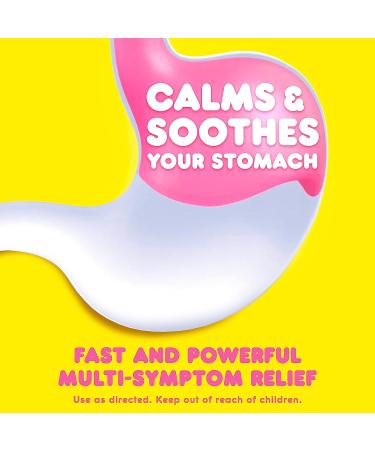 Pepto-Bismol Regular Strength Liquid 32 oz (16 oz x 2) - Fast Relief for Upset Stomach - Buy Online on GoSupps.com