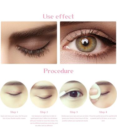 600pcs Double Eyelid Tapes with Fork Rods & Tweezers - Wide Lace Mesh Eyelid Stickers for Droopy & Hooded Eyes - Breathable & Waterproof Big Eye Makeup Tool - Buy Online on GoSupps.com