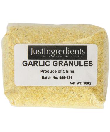 JustIngredients Essential Garlic Pellets 20/40 Mesh 100 g – Pack of 5