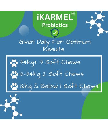 Doggy Dailies Probiotics for Dogs - Canine Supplements for Digestive and Immunity Support - Skin Health and Itch Support - Vitamin Treats - Veterinarian Formulated Probiotic 180 Count (Pack of 1) - Buy Online on GoSupps.com