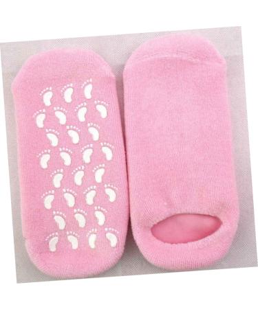 Ipetboom Soft Moisturizing Socks Socks Gloves Treat Dry Heel Cracked Heel Feet Sock Sleeves Dry Feet Care Supplies Gel Miss Boots Foot Moisturizing Gel Socks medium