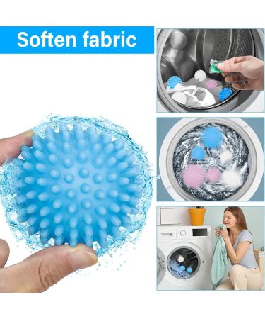Pack of 6 Dryer Balls Washing Balls for Washing Machine Reusable Dryer Balls Laundry Dryer Drying Balls Dryer Balls for Dryers and Tumble Dryers - Buy Online on GoSupps.com