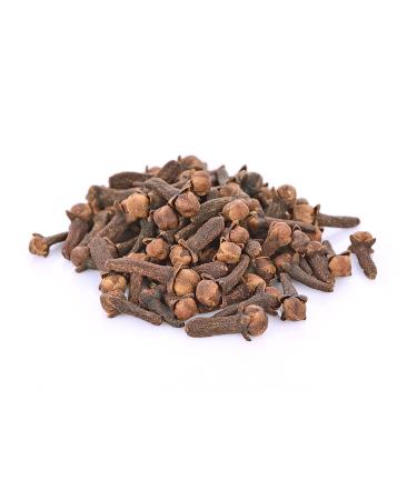 Organic Cloves Whole 8 oz Fair Trade in Mylar Bag with E-Book - Secrets of Cloves and Gourmet Recipes Included - Buy Online on GoSupps.com