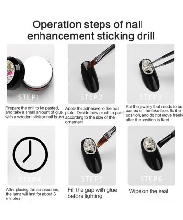 Heart/Crown 3D Art Rhinestones Jewelry Crystal for Women Girl Metal for Art - Buy Online on GoSupps.com