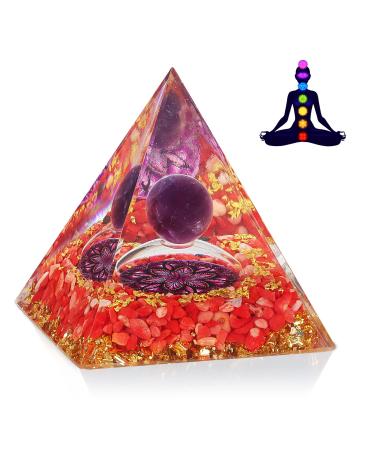 Orgone Pyramid Healing Crystals Mandala