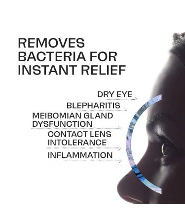 Avenova Eyelid and Eyelash Cleanser Spray - Gentle Hypochlorous Acid Formula for Dry Eye Relief, Blepharitis, and Stye Treatment - Buy Online on GoSupps.com