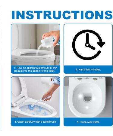 Toilet Active Oxygen Agent Splash Toilet Cleaner Foaming Powder Easy To Help You Solve In Toilet Cleaning Toilet Cleaner Foam Powder All Purpose Cleaning Powder Toilet Natural Toilet Cleaner - Buy Online on GoSupps.com