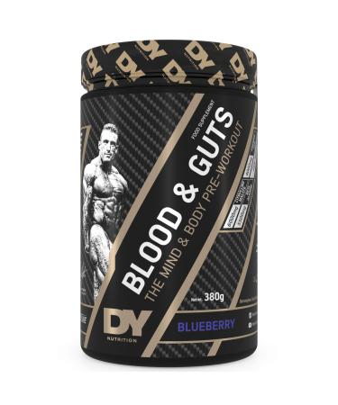 DY Nutrition - Blood and Guts Pre-Workout - 380g (Blueberry) Blueberry 20 Servings (Pack of 1)