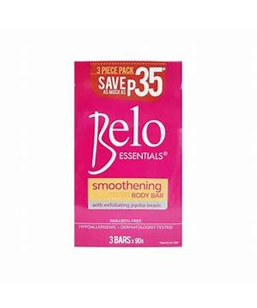 Belo Essentials Smoothening Body Bar  3 x 90g