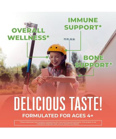 MaryRuths Organic Kids Multivitamin Gummies + Postbiotics | Ages 4+ | Lactobacillus Rhamnosus | Vegan | Non-GMO | 60 Count - Buy Online on GoSupps.com