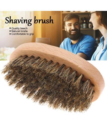Buy Dekaim Men's Shaving Brush - Oval Beard & Mustache Cleaning Brush for Perfect Shave | International Shipping Available - Buy Online on GoSupps.com