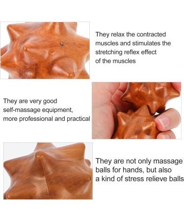 Fomiyes 2PC Hand Massage Balls - Therapy & Acupuncture for Finger Strength & Relaxation | Ideal for Meditation & Physical Therapy - Buy Online on GoSupps.com