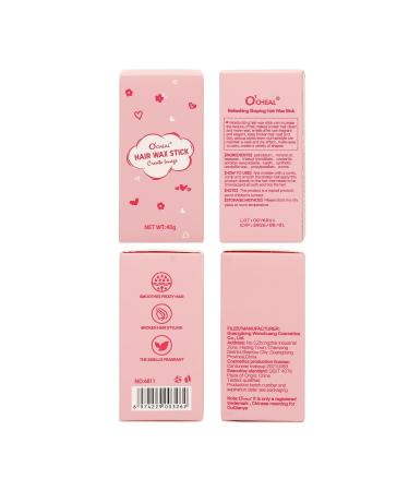 Hair Styling Tool Kit with Shatter Cream Wax Stick & Anti-Fury Gel 1 Ounce (Pack of 1) Off White