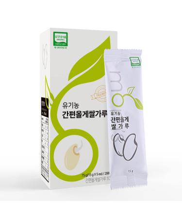 Korean Brown Rice Flour for Soup, Porridge 2.65 Ounce(0.53 Ounce * 5 Ea)/Box