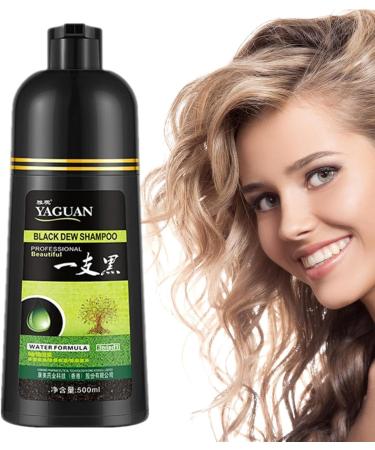  tongfeng Gimocool Hair Shampoo - Long Lasting Herbal Shampoo 500 ml Hair Dye in Minutes Water Formula Long-Lasting Black Hair Dye Rapi Action - Buy Online on GoSupps.com