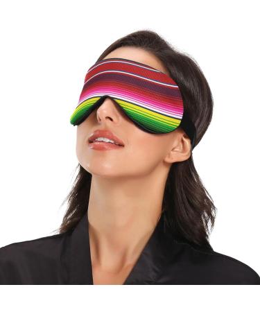 Adjustable Light Blocking Eye Mask for Deep Sleep | Haskirky Comfortable Sleep Mask for Travel, Yoga, Meditation | Men and Women - Buy Online on GoSupps.com
