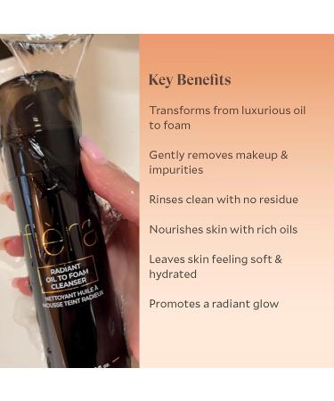 FI RA Oil to Foam Daily Facial Cleanser | Truffle Oil & Plant Oils | Soap-Free Moisturizing | All Skin Types | 110ml 3.88 fl oz - International Shipping Available - Buy Online on GoSupps.com