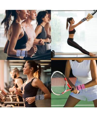 Sports Wrist Bag Set - 3PC Waterproof Running Bracelets & Zipper Wallets for Jogging Yoga & Biking - Blue - Buy Online on GoSupps.com
