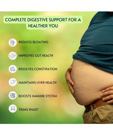 15-Day Colon Cleanse & Gut Detox Natural Probiotic Cleanser with Senna Leaf, Psyllium & Aloe Halal for Men & Women Supports Digestive Health, Regularity & Bloating Relief 30 Capsules - Buy Online on GoSupps.com