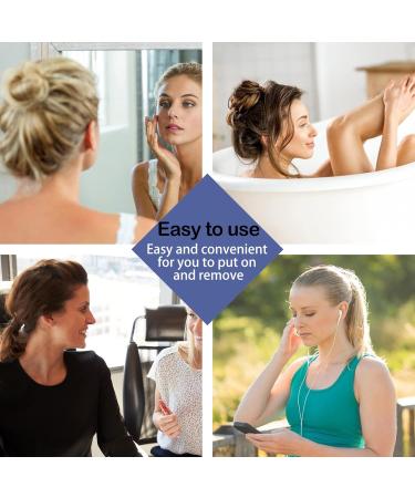 COEETR Hair Ties - 200 Pack Metal-Free Elastic Ponytail Holders for Women & Girls - Perfect for All Hairstyles - Black - Buy Online on GoSupps.com