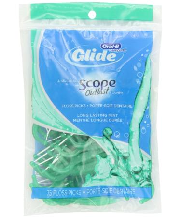 Oral-B ADV Floss Pick W/Scope 75
