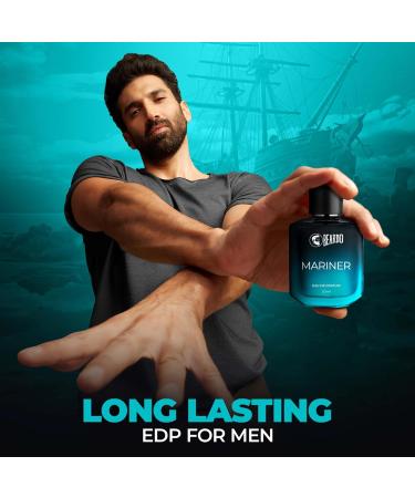 Beardos Mariner Perfume EDP 50ml & Mariner Captain Jack Perfume Body Spray 120ml | Eau De Parfum | Long Lasting Perfume for Men | Deodorant Body Spray for Men | Day Time Fragrance Body Spray For Men | - Buy Online on GoSupps.com