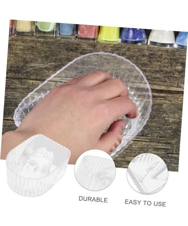 POPETPOP Manicure Hand Soak Bowl Dappen Dish for Acrylic Nails Acrylic Nail Remover Bowl Hand Soaking Bowls Manicure Bowl for Hand Manicure Supplies Nail Art Tool Wrist Brightener 14.2x11cm Transparent - Buy Online on GoSupps.com