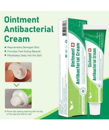 XdealCozyxc Antibacterial Cream for Skin Infection Disinfection Antibacterial Cream Anti Escherichia Coli & Itchy Skin Relief for Adults - Buy Online on GoSupps.com