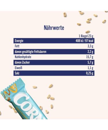 Cereal Bar Corny Classic Salted Caramel - Delicious 60x23g Snack International Shipping Available - Buy Online on GoSupps.com