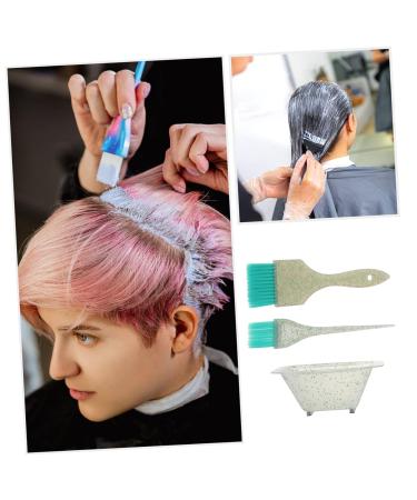 Beaupretty 3-Piece Hair Accessories Set | Hair Dye Brush & Applicator | Men's Hair Tools | Matte Green | International Shipping - Buy Online on GoSupps.com