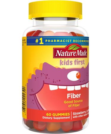 Nature Made Kids First Fiber Gummies - 60 Count for Digestive Health - Buy Online on GoSupps.com