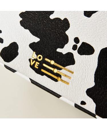 Portable Cows Makeup Bag - Travel Cosmetic Organizer for Women/Girls | Waterproof Toiletry Storage Pouch - White - Buy Online on GoSupps.com