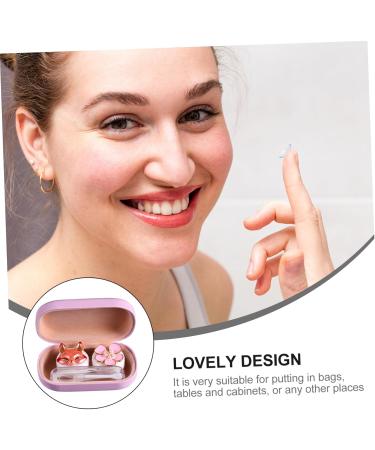 Solust 3 Series Box Colored Contact Lens & Travel Case - Halter Set for Eye Care | Durable ABS Container - Buy Online on GoSupps.com