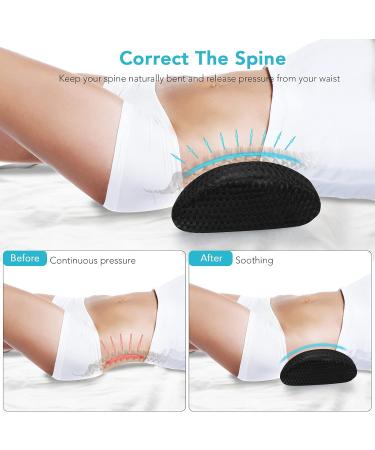 Sotvacmit Lumbar Pillows | Back Support Cushions for Office Chairs & Car Seats | Pain Relief & Comfort - Order Now! - Buy Online on GoSupps.com