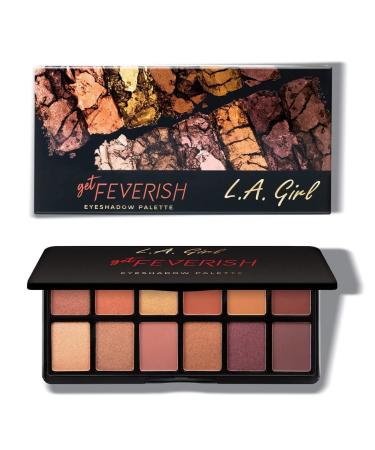 L.A. Girl Get Feverish Eyeshadow Palette 0.035 oz (1 g) Each