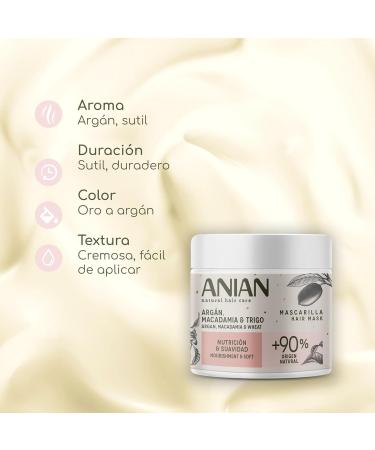  ANIAN NUTRITION & SOFTNESS argan mask 350 ml - Buy Online on GoSupps.com