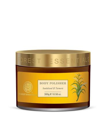 Buy Forest Essentials Body Polisher Sandalwood & Turmeric - 300g | Premium Ayurvedic Skin Care for Glowing Skin - Worldwide Shipping - Buy Online on GoSupps.com