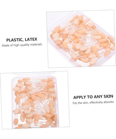 FOMIYES 50pcs Double Ended Eyeshadow Brush Sponge Makeup Applicator Dual- Ended Eye Stick Girl Tool - Buy Online on GoSupps.com