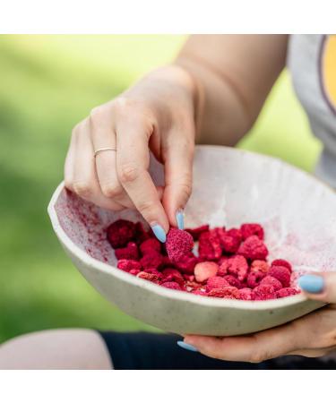 BAM Freeze Dried Raspberries 40 g Natural Fruits Perfect Sweets Rich Taste - Buy Online on GoSupps.com
