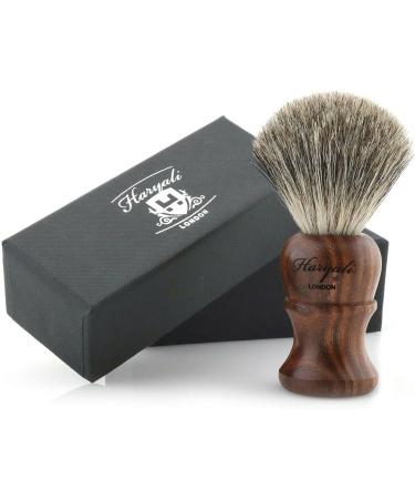 Wooden Shaving Kit for Men - Double Edge Safety Razor, Badger Brush, Soap, Bowl, and Carrying Box - Perfect Gift for Dad - Buy Online on GoSupps.com