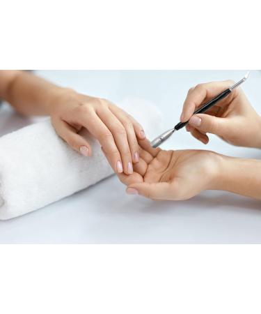 K-Pro Cuticle Pusher and Nail Cleaner - Professional Tool with Spoon Metal (Black) - Buy Online on GoSupps.com