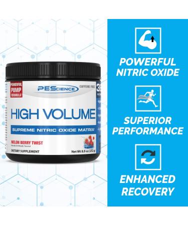 Buy PEScience High Volume Supreme Nitric Oxide Matrix - Melon Berry Twist 8.9 oz | Boost Performance & Energy - Buy Online on GoSupps.com