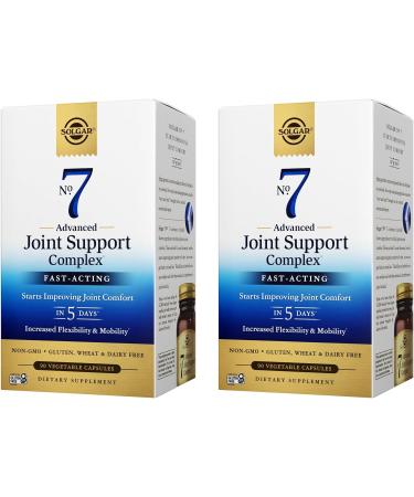 Solgar No. 7 Joint Support and Comfort Increased Mobility & Flexibility Gluten-Free Dairy-Free Non-GMO 90 Vegetarian Capsules - Buy Online on GoSupps.com
