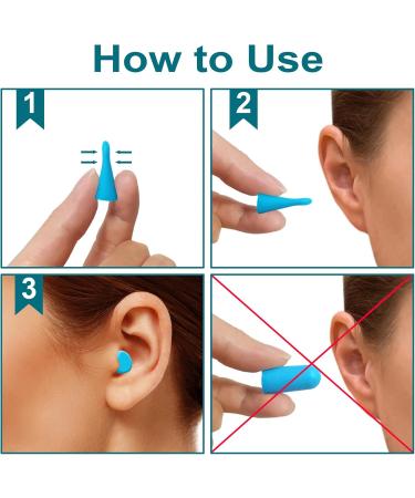 Buy Ear Plugs for Sleeping - 50 Pairs Soft Foam Noise Cancelling Hearing Protection | Perfect for Travel Concerts Work & More - 32dB - Buy Online on GoSupps.com
